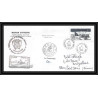2266 ANTARCTIC terres australes TAAF lettre cover Dufresne 22/7/1983 Signé signed md 37 la réunion chiens traineau dog