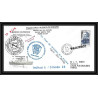 2298 ANTARCTIC terres australes TAAF lettre cover Dufresne obl paquebot OP 87/4 31/8/1987