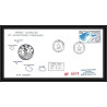 2301 ANTARCTIC terres australes TAAF lettre cover Dufresne N° 142 op 89/3 7/3/1989 oiseaux (birds) poitou charentes