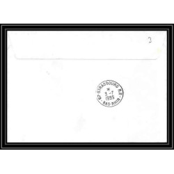 2345 ANTARCTIC Saint Pierre et Miquelon lettre cover Dufresne 2 md 101 campagne inaugurale 27/6/1995 Signé signed