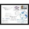 2378 ANTARCTIC terres australes TAAF lettre cover Dufresne 2 N°274 OP 2001/4 Signé signed 20/12/2001