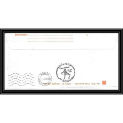 2413 Dufresne 2 Signé signed op 2003/2 crozet 10/9/2003 ANTARCTIC (taaf) Lettre cover albatros oiseaux (birds)