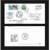 2421 Dufresne 2 Signé signed op 2003/4 8/12/2003 N°288 terres australes (taaf) Lettre cover petrel oiseaux (birds)