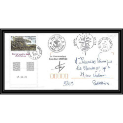 2429 Dufresne 2 Signé signed 22/1/2004 IPEV VIGO N°363 ANTARCTIC terres australes (taaf) Lettre cover coin daté