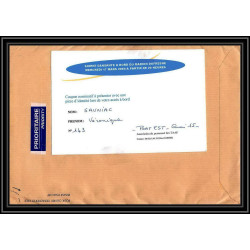 2433 Dufresne 2 Signé signed N°368 20/3/2004 ELEC MASTER GROUP ANTARCTIC terres australes (taaf) Lettre cover