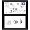2437 Dufresne 2 Signé signed N°391 28/3/2004 ELEC MASTER GROUP ANTARCTIC terres australes (taaf) Lettre cover coin daté