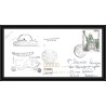 2439 Dufresne 2 Signé signed MD 140 PRIVILEGE 16/6/2004 ANTARCTIC terres australes (taaf) Lettre cover liberty statue