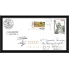 2453 ANTARCTIC Lettre cover Dufresne 2 Signé signed lefevre espagne las palmas 13/8/2004 liberty statue
