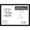 2457 ANTARCTIC terres australes TAAF lettre cover Dufresne 2 N°393 les mariés du crozet 26/8/2004