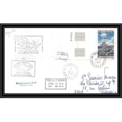 2460 ANTARCTIC terres australes TAAF lettre cover Dufresne 2 Signé signed kerguelen 30/8/2004 N°390