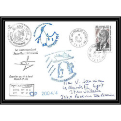 2478 ANTARCTIC terres australes TAAF lettre cover Dufresne 2 Signé signed OP 2004/4 N°392 15/12/2004