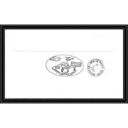 2500 terres australes TAAF lettre cover Dufresne 2 Signé signed N°392 CROZET 42 ème mission 8/3/2005 coin de feuille