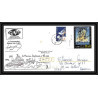 2512 ANTARCTIC Lettre cover Dufresne 2 Signé signed chine china shangai 22/05/2005 mixe chine china dali