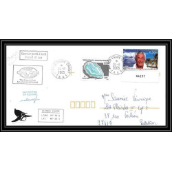 2513 ANTARCTIC terres australes TAAF lettre cover Dufresne 2 Signé signed N°417 CROZET 26/8/2005