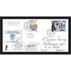 2516 ANTARCTIC terres australes TAAF lettre cover Dufresne 2 Signé signed N°360 CROZET 26/8/2005