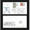 2517 ANTARCTIC terres australes TAAF lettre cover 10 ans du Dufresne 2 Signé signed N°358 KERGUELEN 31/8/2005