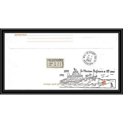2518 ANTARCTIC terres australes TAAF lettre cover 10 ans du Dufresne 2 Signé signed N°397 KERGUELEN 31/8/2005