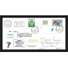 2521 ANTARCTIC terres australes TAAF lettre cover 10 ans du Dufresne 2 Signé signed N°406 7/9/2005 coin daté