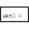 2521 ANTARCTIC terres australes TAAF lettre cover 10 ans du Dufresne 2 Signé signed N°406 7/9/2005 coin daté