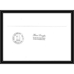 2526 ANTARCTIC terres australes TAAF lettre cover Dufresne 2 Signé signed 42 ème mission 5/10/2005 N° 406