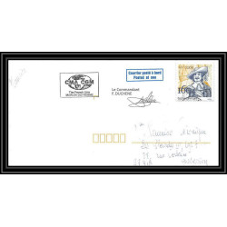 2531 ANTARCTIC ILES MAURICE -Lettre cover Dufresne 2 Signé signed 25/11/2005