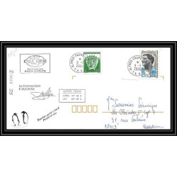 2534 ANTARCTIC terres australes TAAF lettre cover Dufresne 2 Signé signed op 2005/3 crozet 9/11/2005 N°406