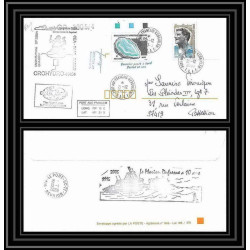 2545 ANTARCTIC terres australes TAAF lettre 10 ans du Dufresne 2 Signé signed OP 2005/4 kerguelen 21/12/2005 N°406