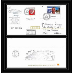 2548 ANTARCTIC terres australes TAAF lettre 10 ans du Dufresne 2 Signé signed OP 2005/4 st paul 27/12/2005 N°417