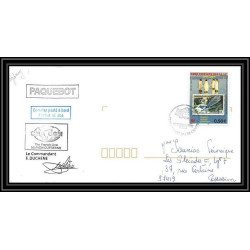 2565 ANTARCTIC SYDNEY AUSTRALIA -Lettre cover Dufresne 2 Signé signed 3/3/2006 N°430 paquebot 