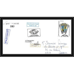 2578 ANTARCTIC MAURICE-Lettre cover Dufresne 2 Signé signed arret technique N°429 5/5/2006