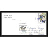 2588 ANTARCTIC taaf Philippines pilipinas mixte Lettre cover Dufresne 2 Signé signed md 155 marco polo 2 2006 papillons