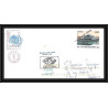 2591 ANTARCTIC taaf Philippines pilipinas mixte Lettre cover Dufresne 2 Signé signed md 155 marco polo 2 2006 papillons