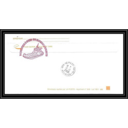 2594 ANTARCTIC terres australes LETTRE Dufresne 2 Signé signed op 2006/2 dernière rotation de gauthier 23/8/2006 N°431