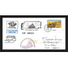 2595 ANTARCTIC terres australes LETTRE Dufresne 2 Signé signed op 2006/2 dernière rotation de gauthier 23/8/2006 N°438