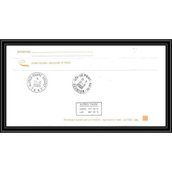 2595 ANTARCTIC terres australes LETTRE Dufresne 2 Signé signed op 2006/2 dernière rotation de gauthier 23/8/2006 N°438