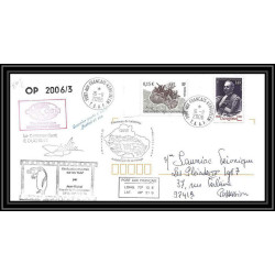 2616 ANTARCTIC terres australes TAAF lettre Dufresne 2 Signé signed op 2006/3 N°435+436 16/11/2006 kerguelen telross