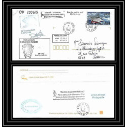 2618 ANTARCTIC terres australes TAAF lettre cover Dufresne 2 Signé signed op 2006/3 N°442 23/11/2006 st paul