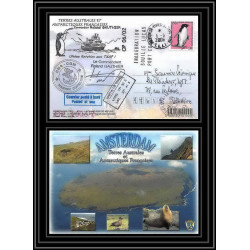 2636 ANTARCTIC terres australes (taaf)-carte postale Dufresne 2 Signé signed OP 2006/2 N°448 6/9/2006
