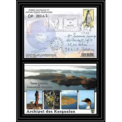 2637 ANTARCTIC terres australes (taaf)-carte postale Dufresne 2 Signé signed OP 2006/3 N°446 16/11/2006