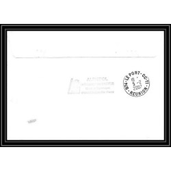 2658 ANTARCTIC terres australes TAAF lettre cover Dufresne 2 Signé signed md 158 cape town 5/2/2007 reunion possession