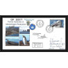 2678 terres australes TAAF lettre cover Dufresne 2 Signé signed op 2007/1 crozet 5/4/2007 N°465 albatros oiseaux (birds)