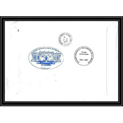 2684 ANTARCTIC terres australes TAAF lettre dufresne Signé signed kerguelen comptes réunion bloc N°16 17/4/2007