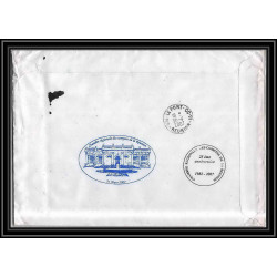 2685 ANTARCTIC terres australes TAAF lettre Dufresne comptes réunion bloc N°16 5/4/2007