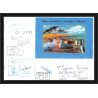 2686 ANTARCTIC terres australes TAAF lettre dufresne Signé signed ST PAUL comptes réunion bloc N°16 17/4/2007