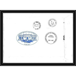 2686 ANTARCTIC terres australes TAAF lettre dufresne Signé signed ST PAUL comptes réunion bloc N°16 17/4/2007