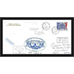 2688 ANTARCTIC terres australes (taaf) dufresne Signé signed op 2007/1 comptes réunion N°471 17/4/2007 ST PAUL