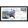 2689 terres australes TAAF lettre Dufresne 2 Signé signed op 2007/1 N°471 17/4/2007 amsterdam oiseaux (birds)