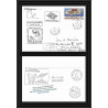2717 ANTARCTIC terres australes TAAF lettre cover Dufresne 2 Signé signed op 2007/2 N°461 1er voyage pilloton helilagon