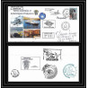 2722 ANTARCTIC terres australes TAAF lettre cover Dufresne 2 Signé signed marégraphe N°457 8/11/2007 crozet helilagon