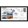 2722 ANTARCTIC terres australes TAAF lettre cover Dufresne 2 Signé signed marégraphe N°457 8/11/2007 crozet helilagon